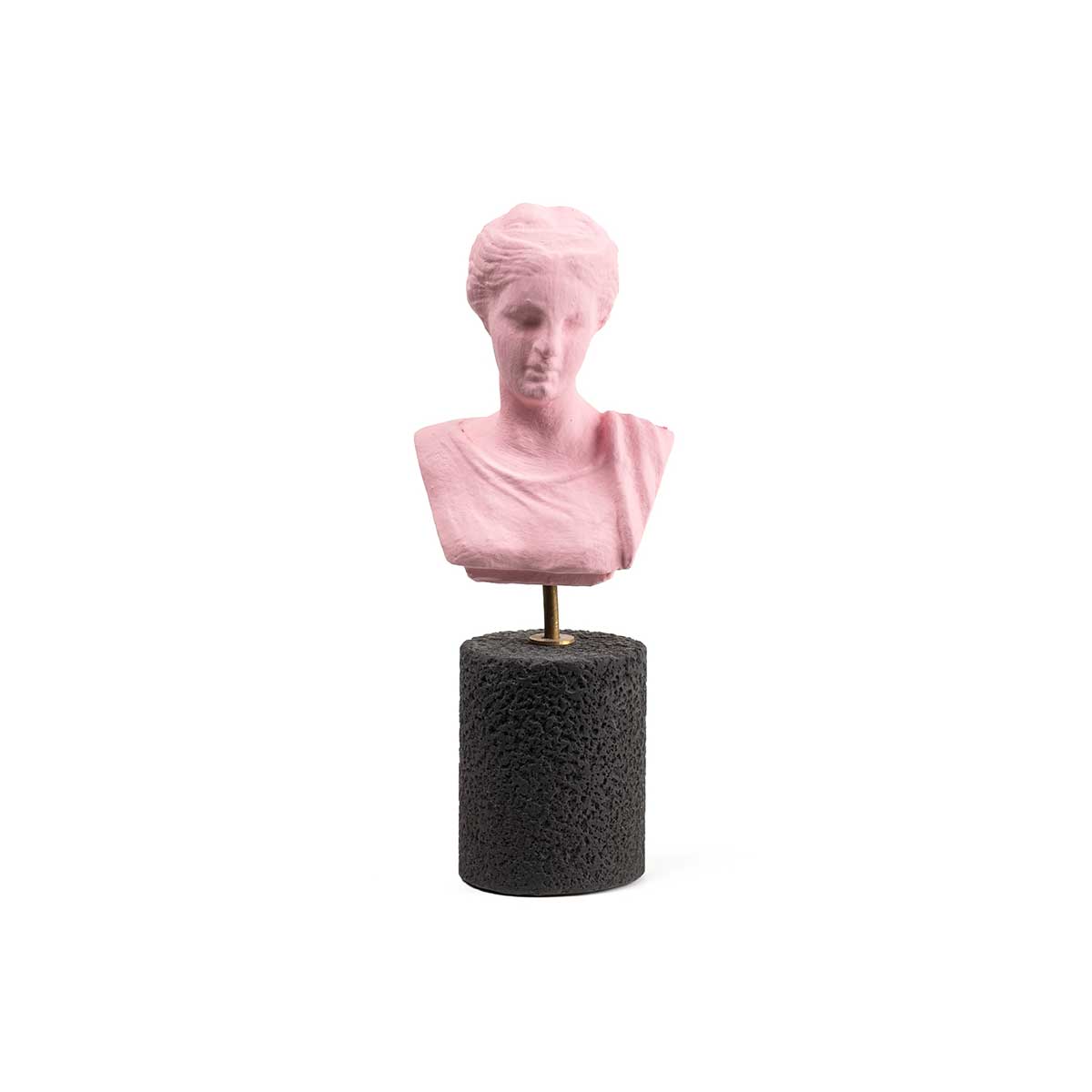 Hygeia Bust Sculpture – Classical Greek Goddess of Health & Wellness — Pink