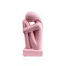 Woman in Contemplation Sculpture — Pink