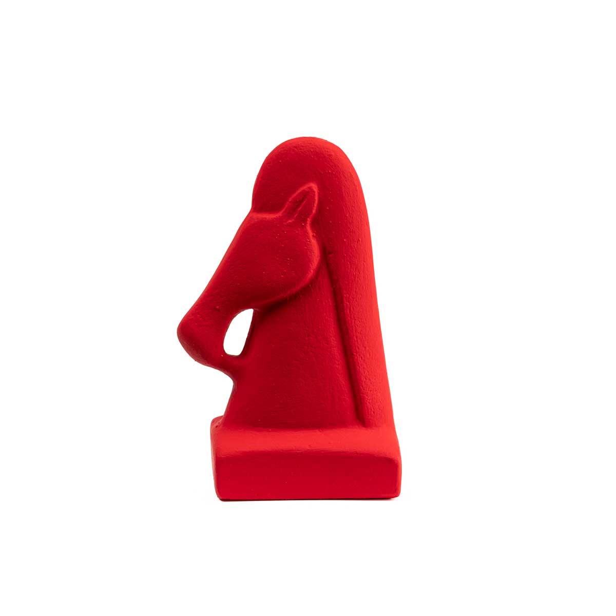 Cycladic Figurine Sculpture — Red