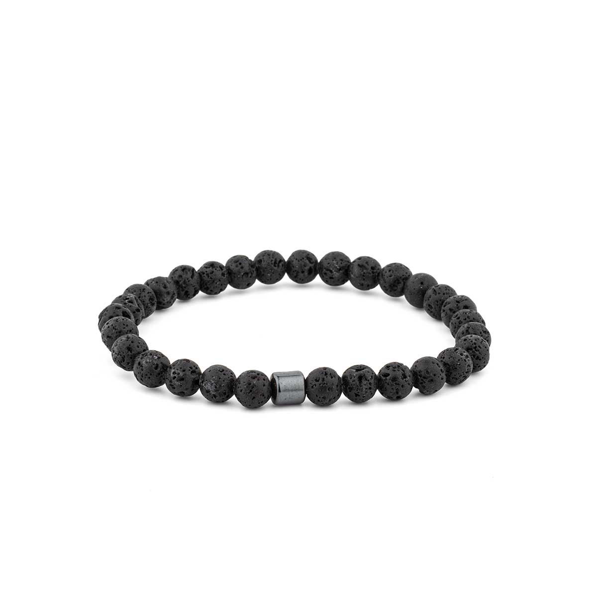 Unisex Gemstone Elastic Bracelet