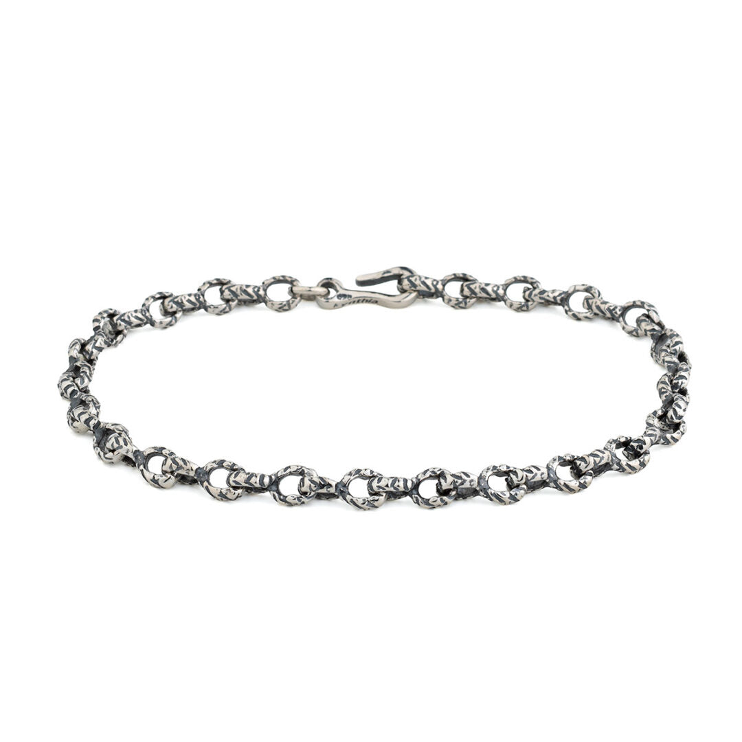 Men’s Sterling Silver Curb Chain Bracelet