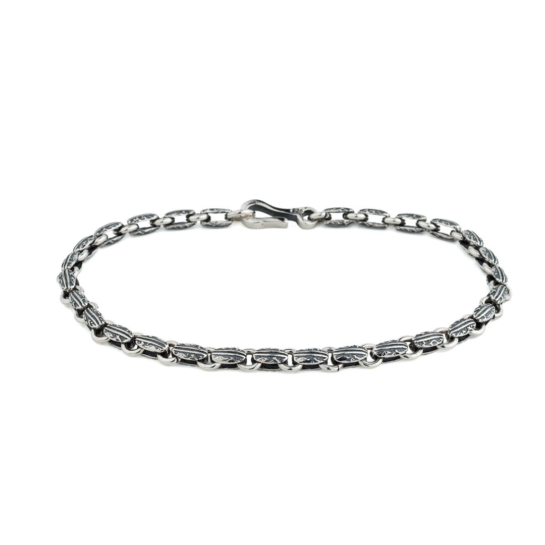 Men’s Silver Chain Bracelet