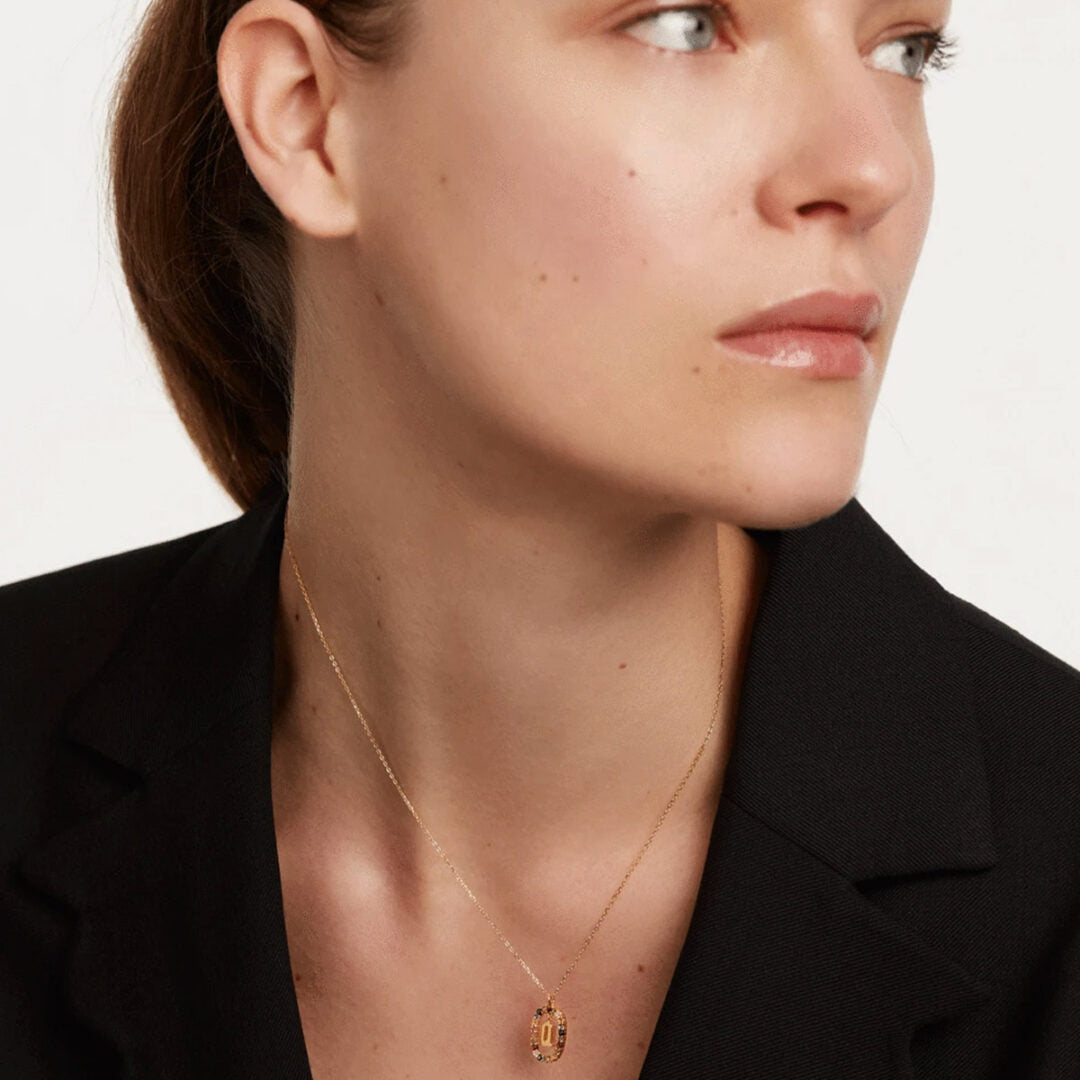 PD Paola Letter Q Necklace - 18k Gold plating