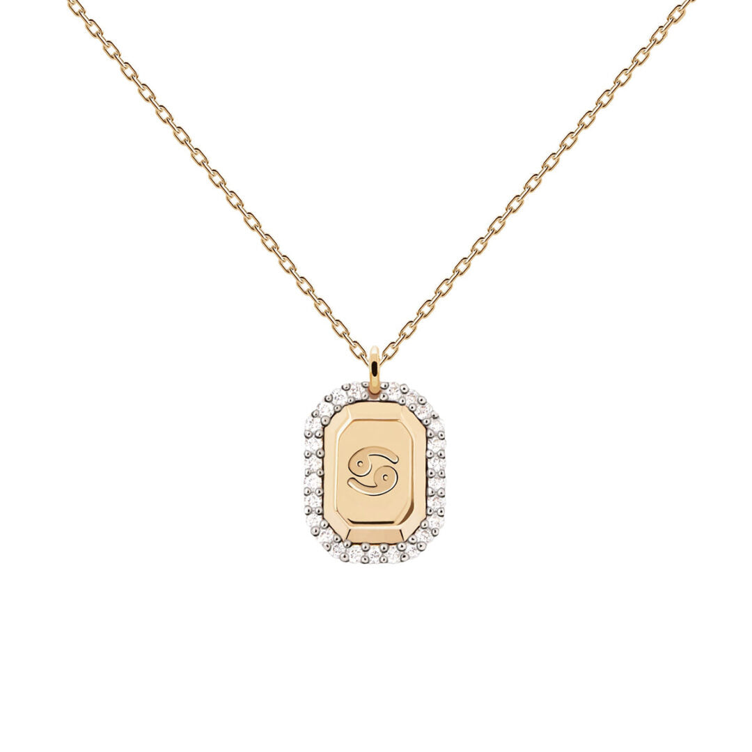 PD Paola Cancer Gold Necklace