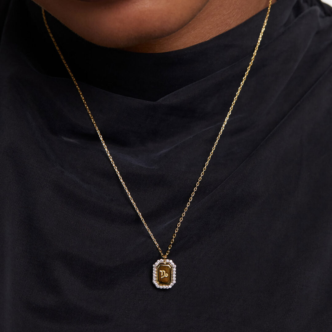 PD Paola Capricorn Gold Necklace