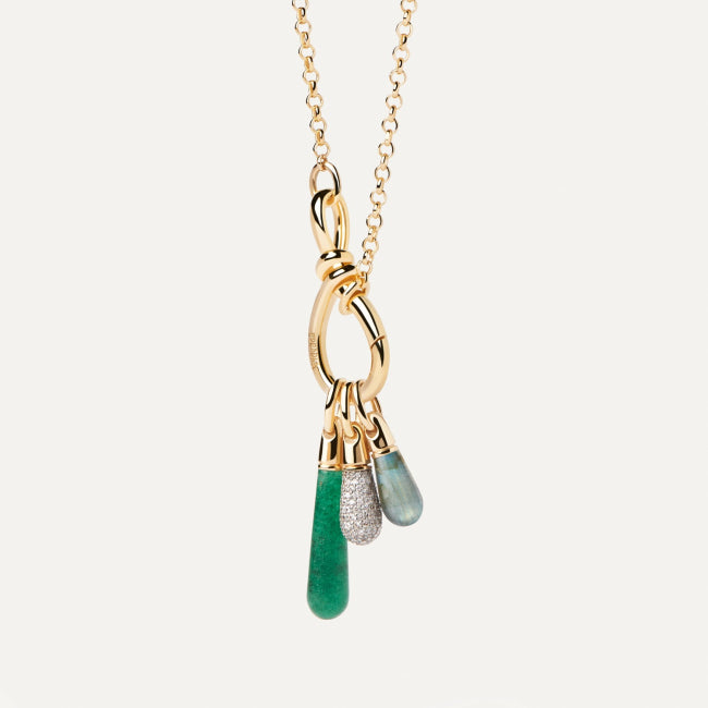 PDPAOLA Stacker Clasp Chain Necklace