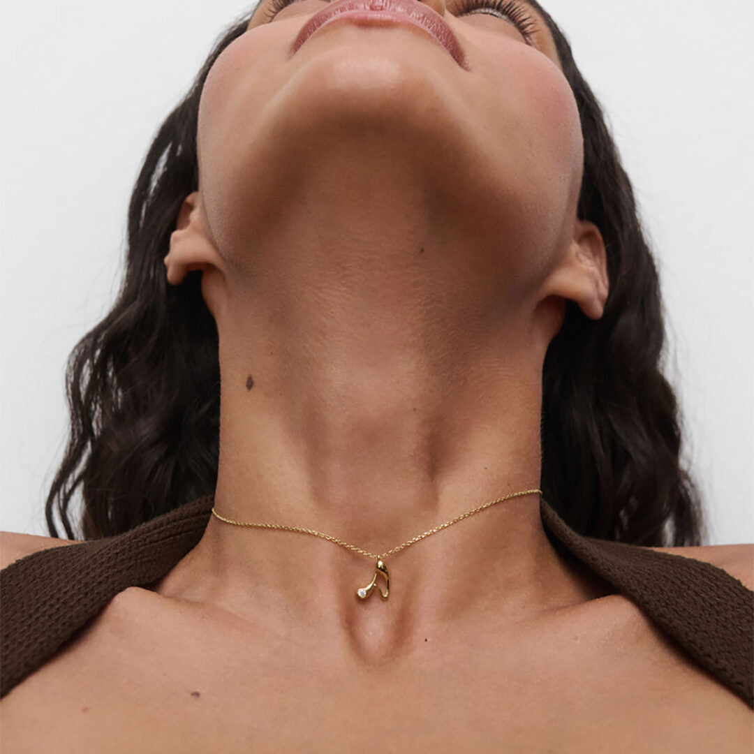 PDPAOLA A Initial Pendant Necklace