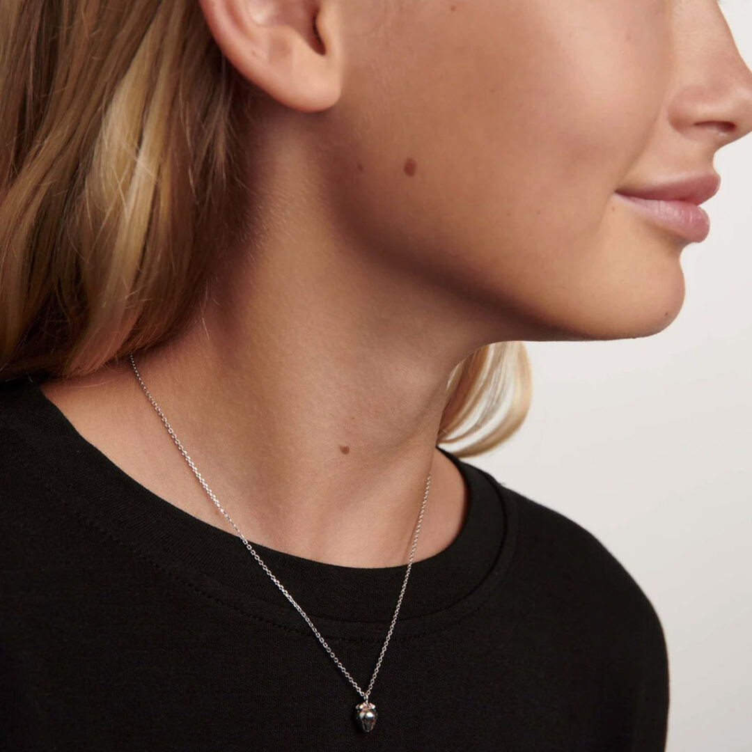 PD Paola La Fraise Silver Necklace