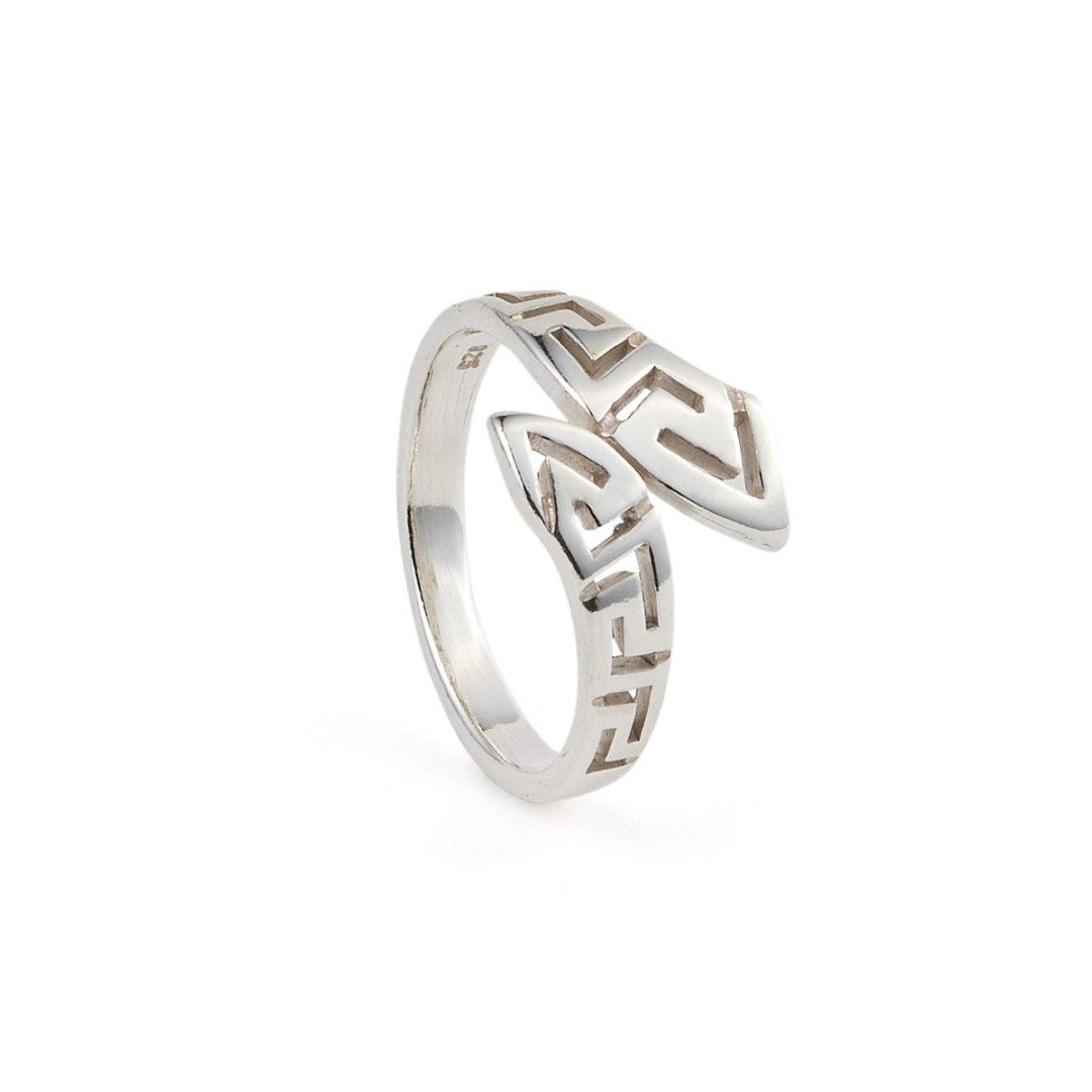 Greca Ring in Sterling Silver