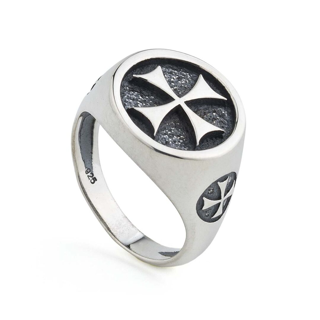 Cross Ring -  925° Sterling Silver