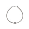 Choker Hercules Knot Chain Necklace - 925 Sterling Silver — Silver