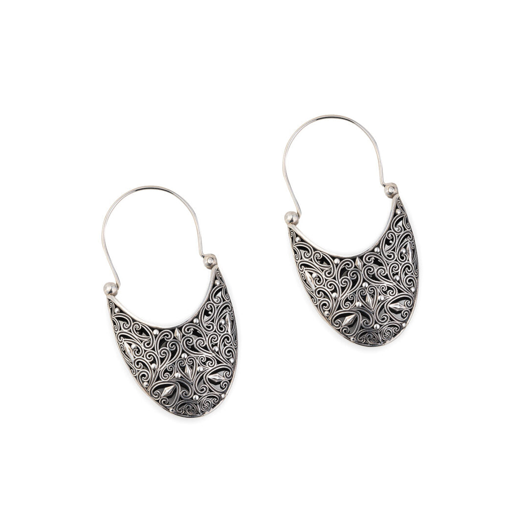 Kallisto Earrings in 925 Sterling Silver