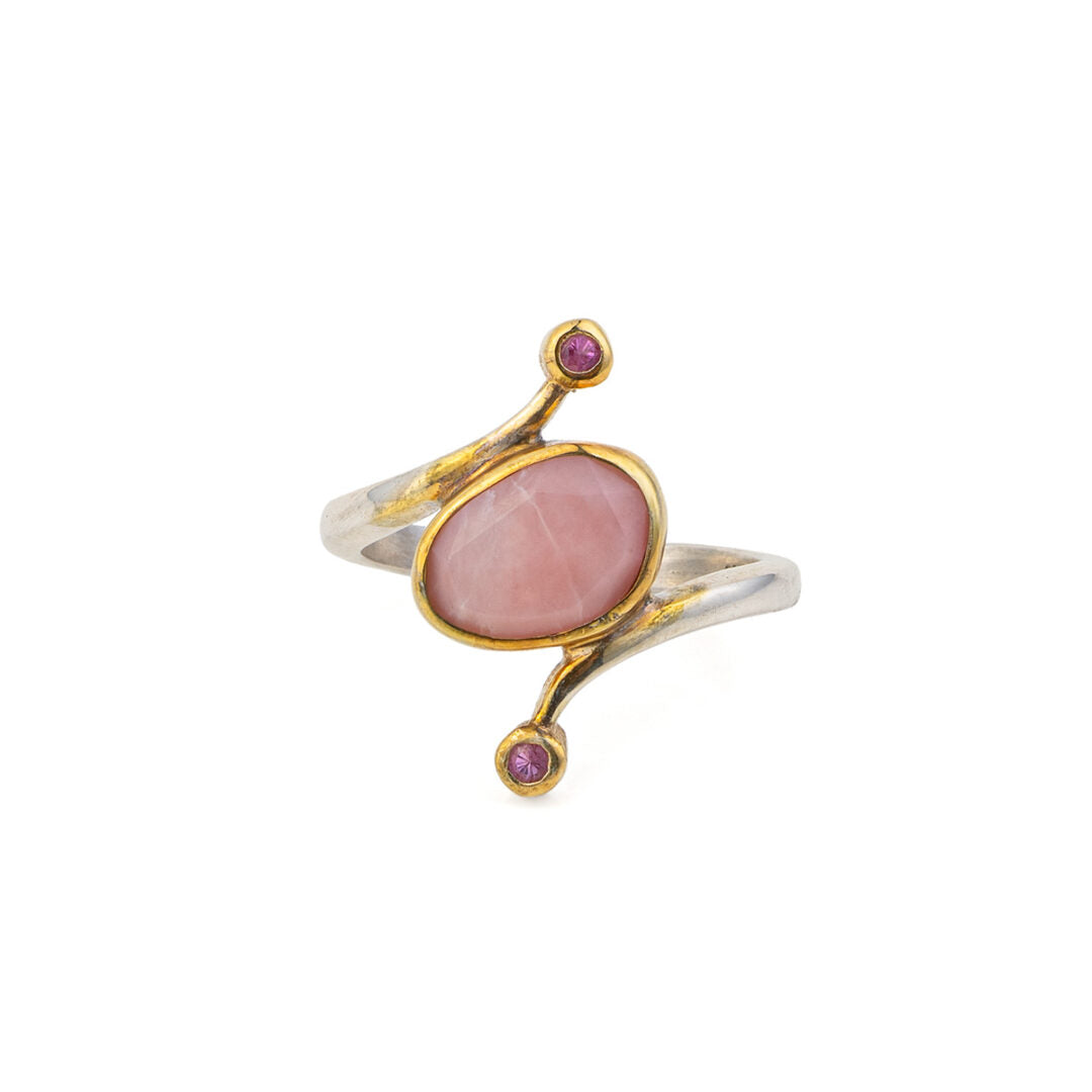 Rhodochrosite Ring