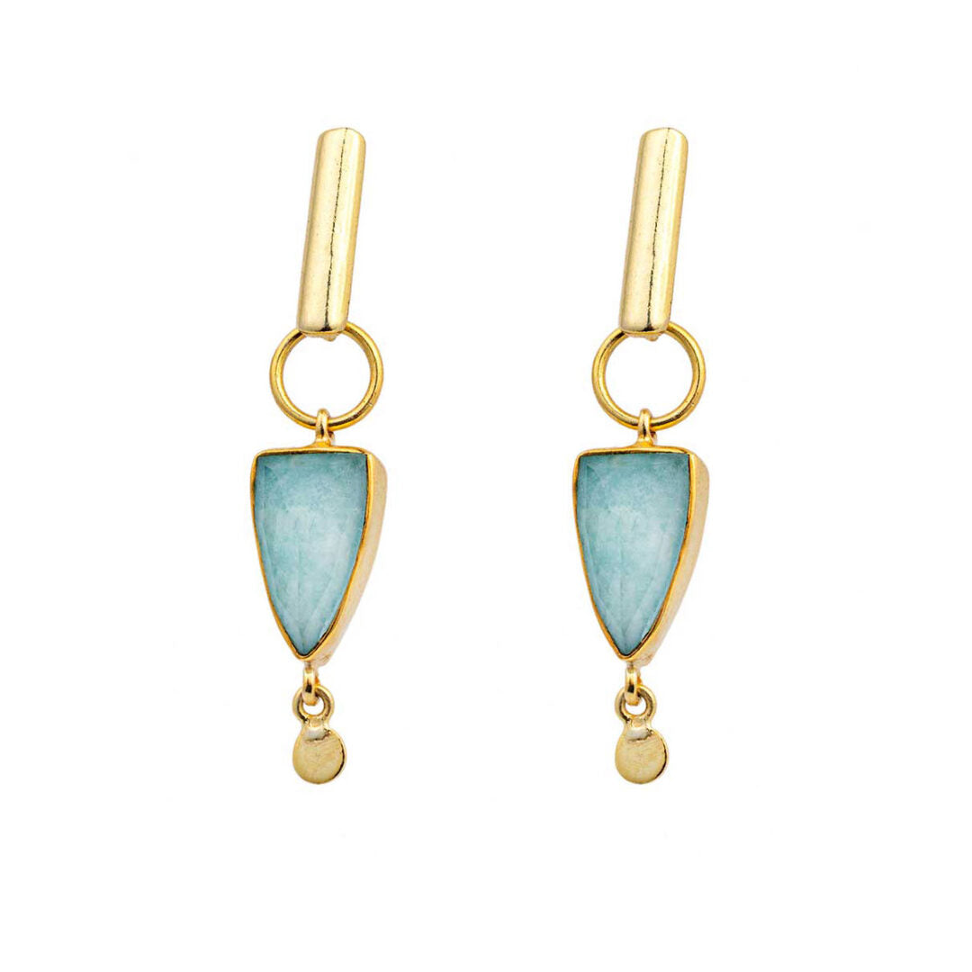 Amazonite Drop Earrings