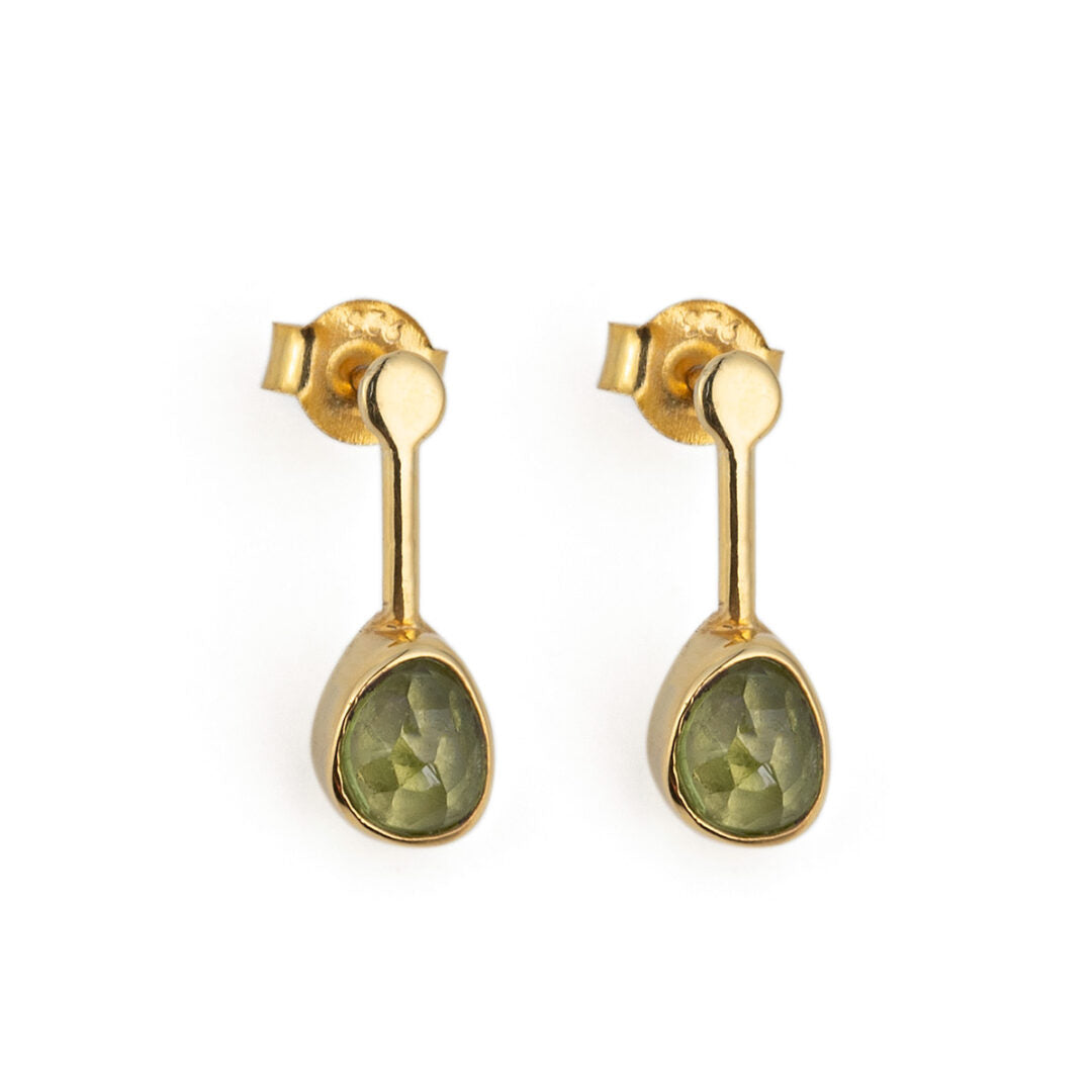 Peridot Drop Earrings