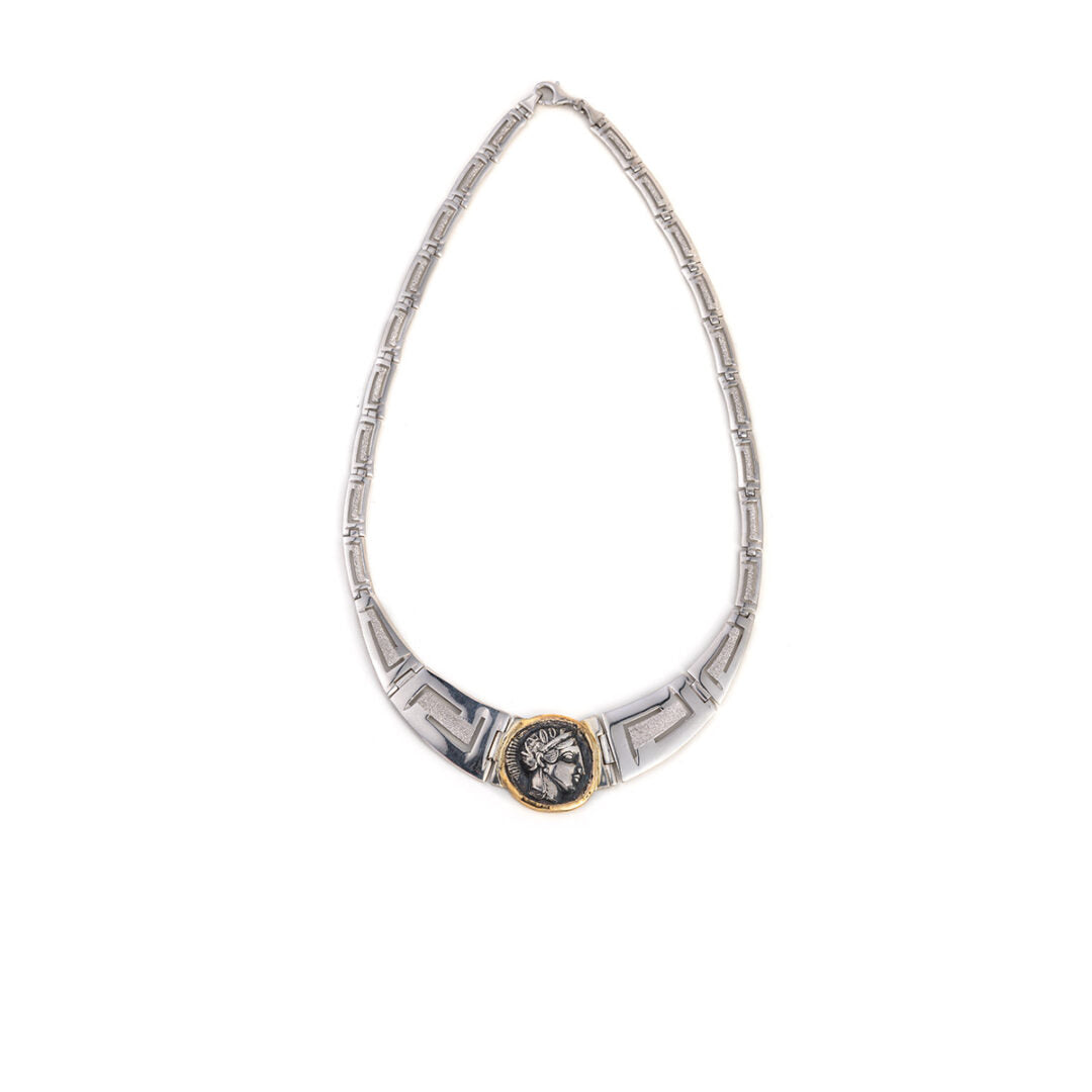Athena and Owl Martile Necklace