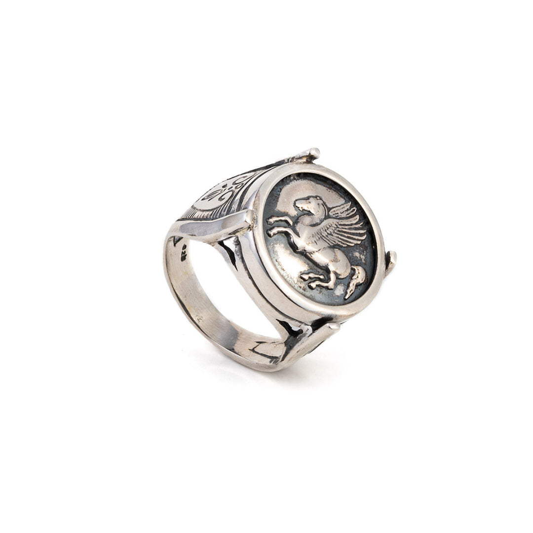 Pegasus Ring - Sterling Silver 925