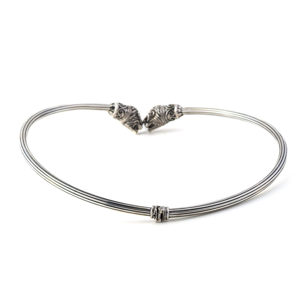 Lion Head Necklace – 925 Sterling Silver