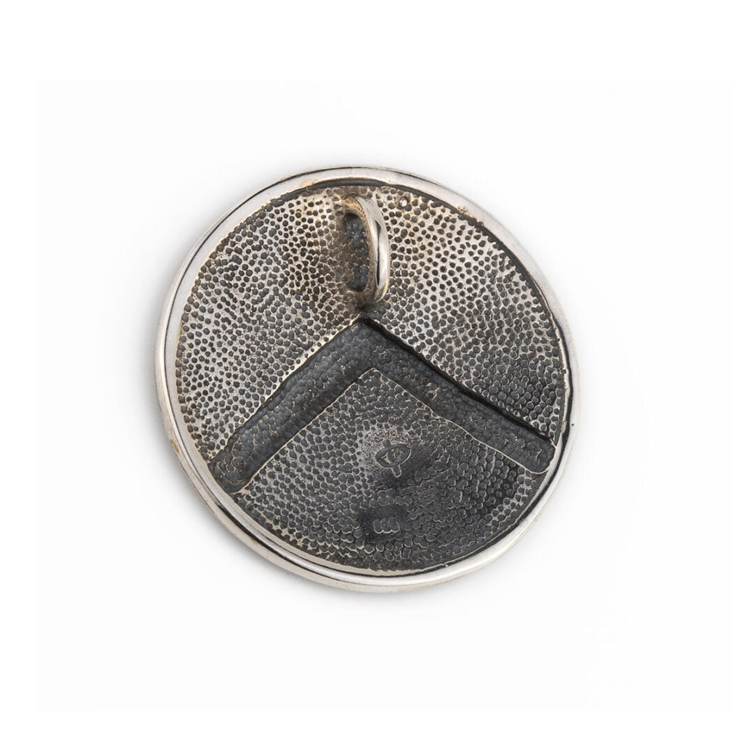 Spartan Shield Pendant - 925 Sterling Silver