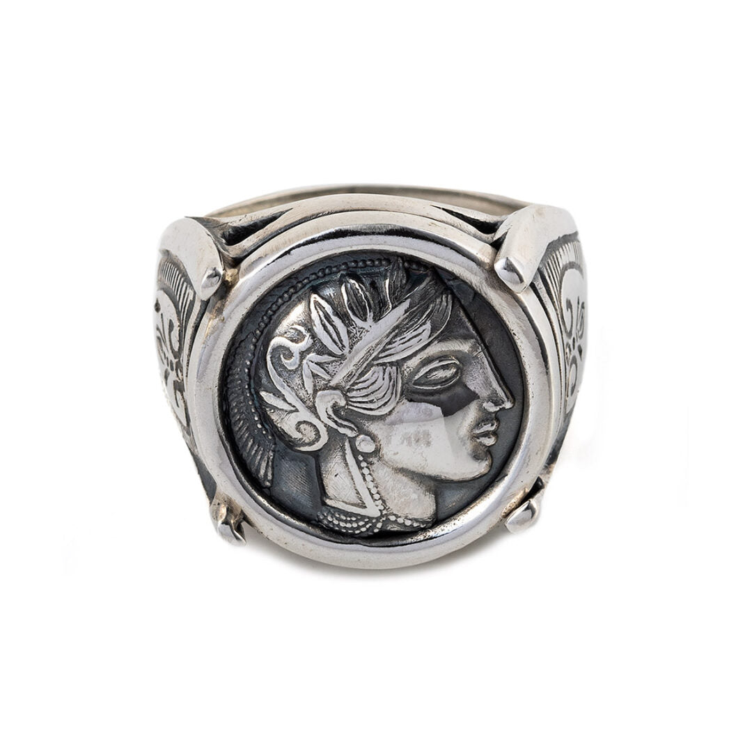 Ancient Greek Goddess Athena Ring