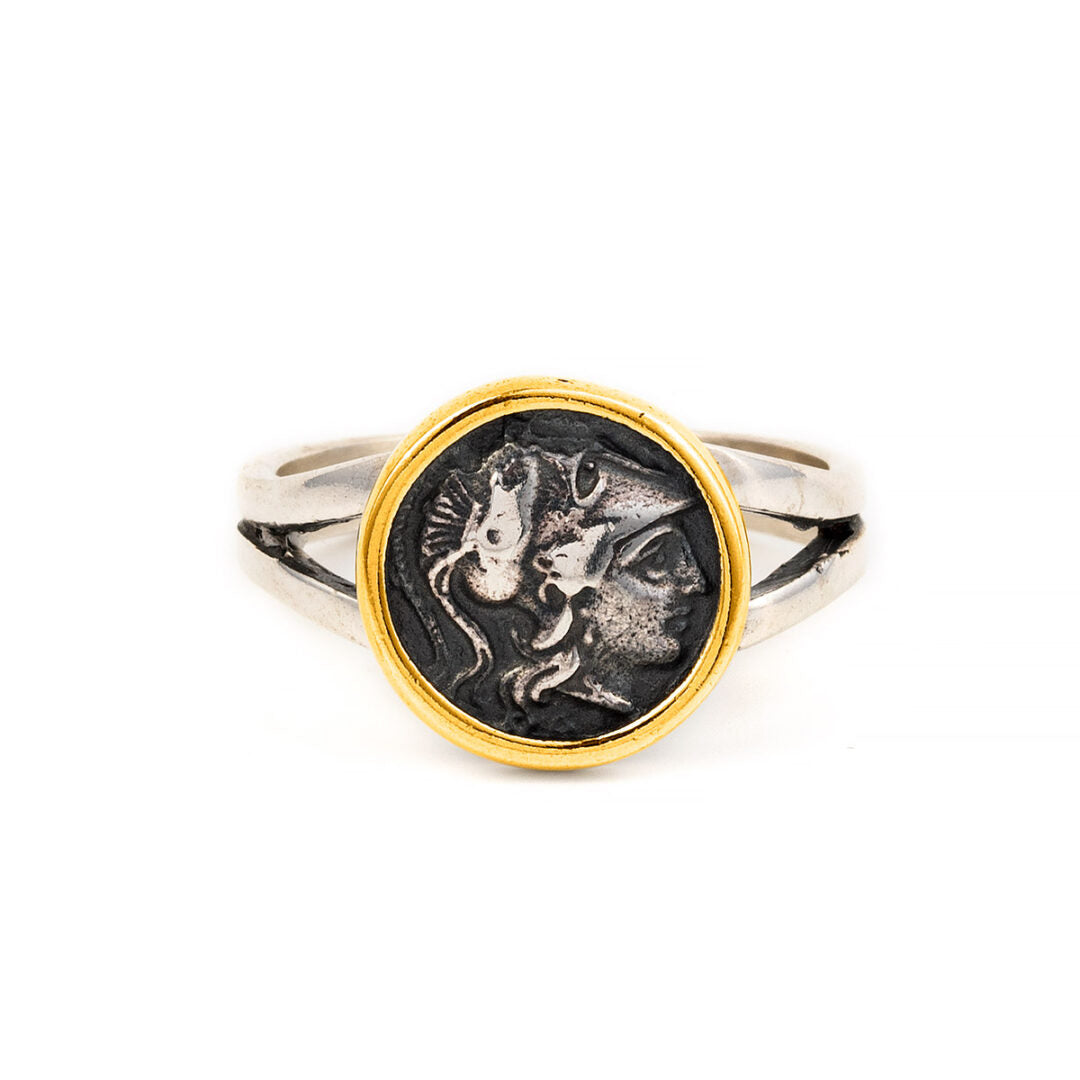 Athena Coin Ring