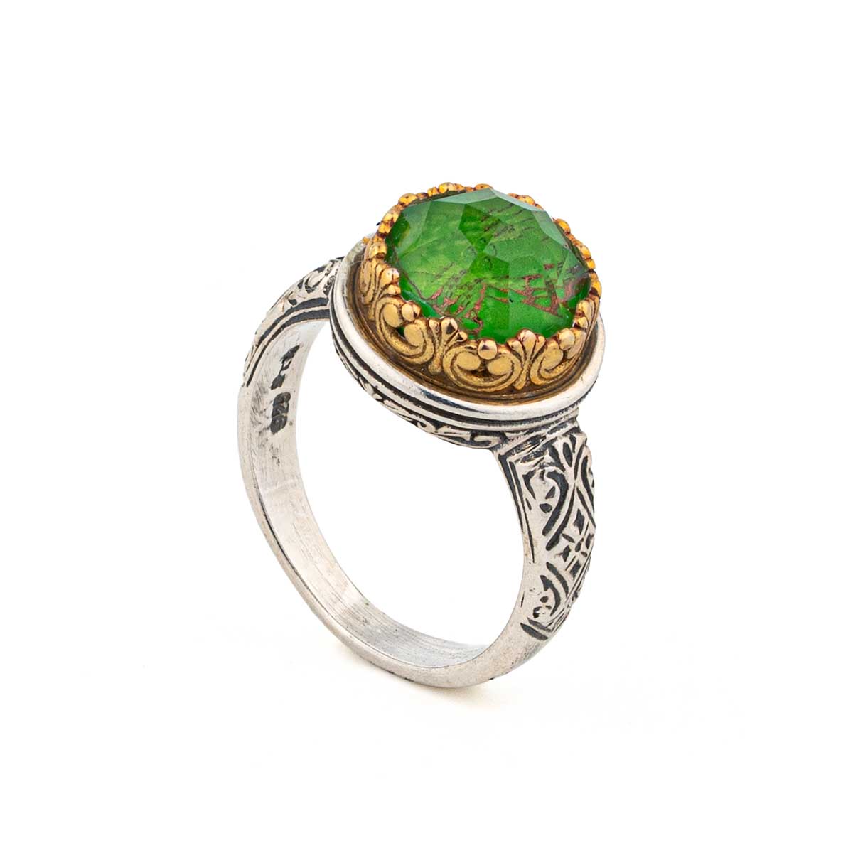 Gerochristo - Iris Ring in 925 Sterling Silver
