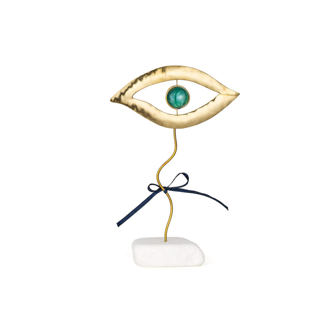 Good Luck Evil Eye Décor on Marble