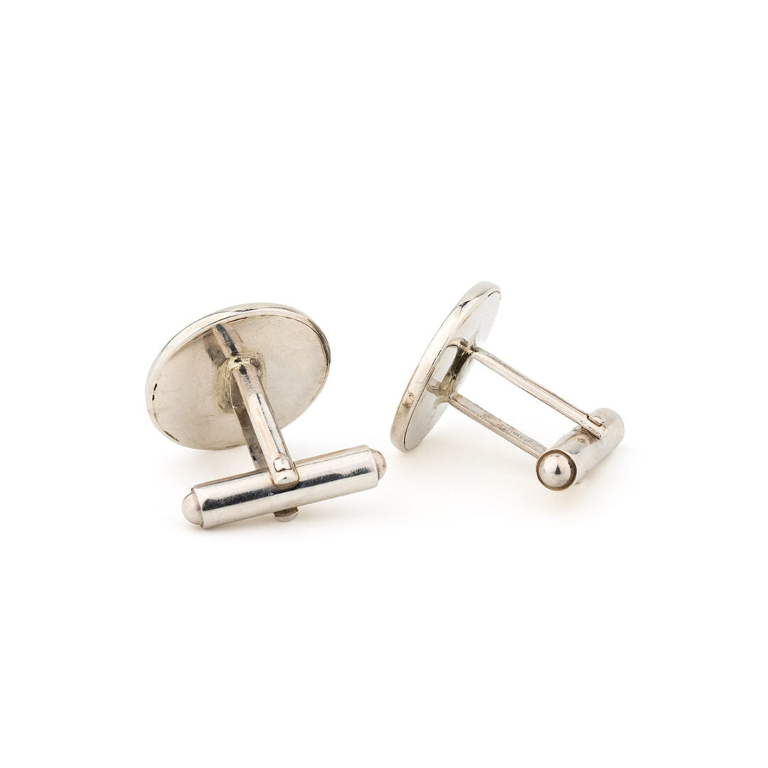 Trireme Cufflinks - 925 Sterling Silver