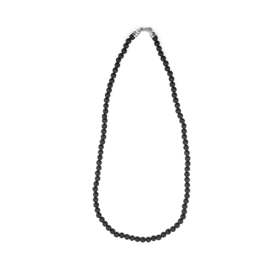 Men’s Silver Lava Necklace