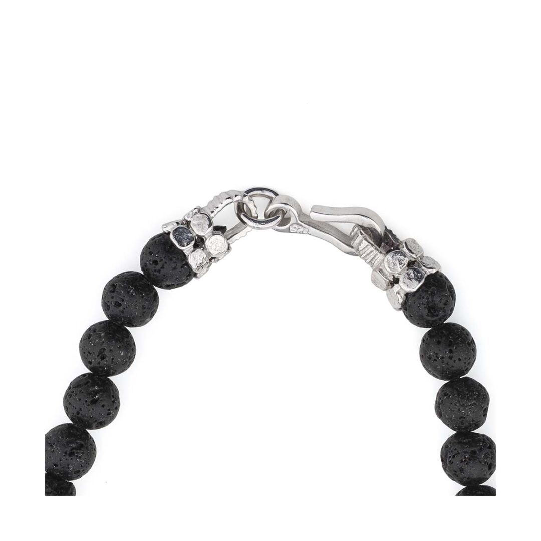 Men’s Silver Lava Necklace