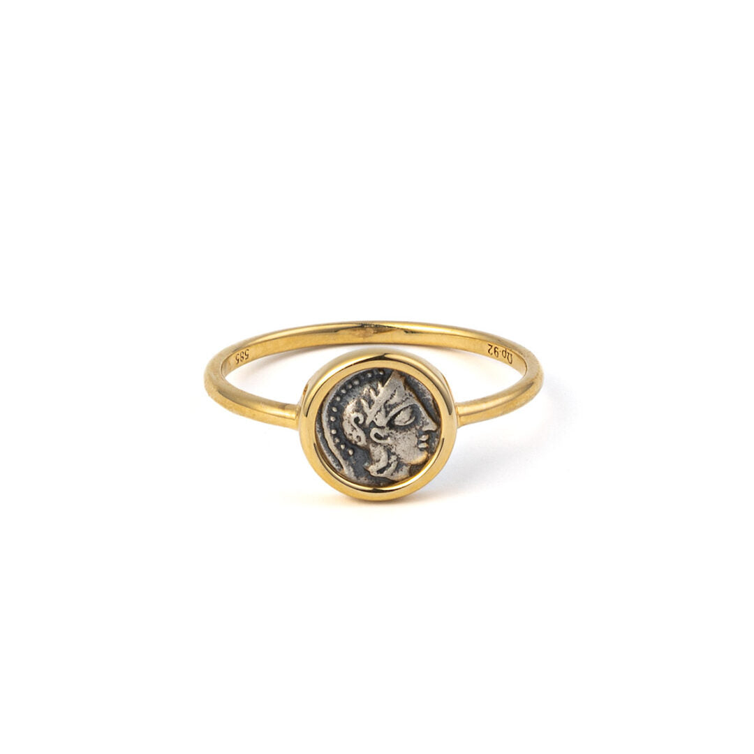 Athena Coin Ring