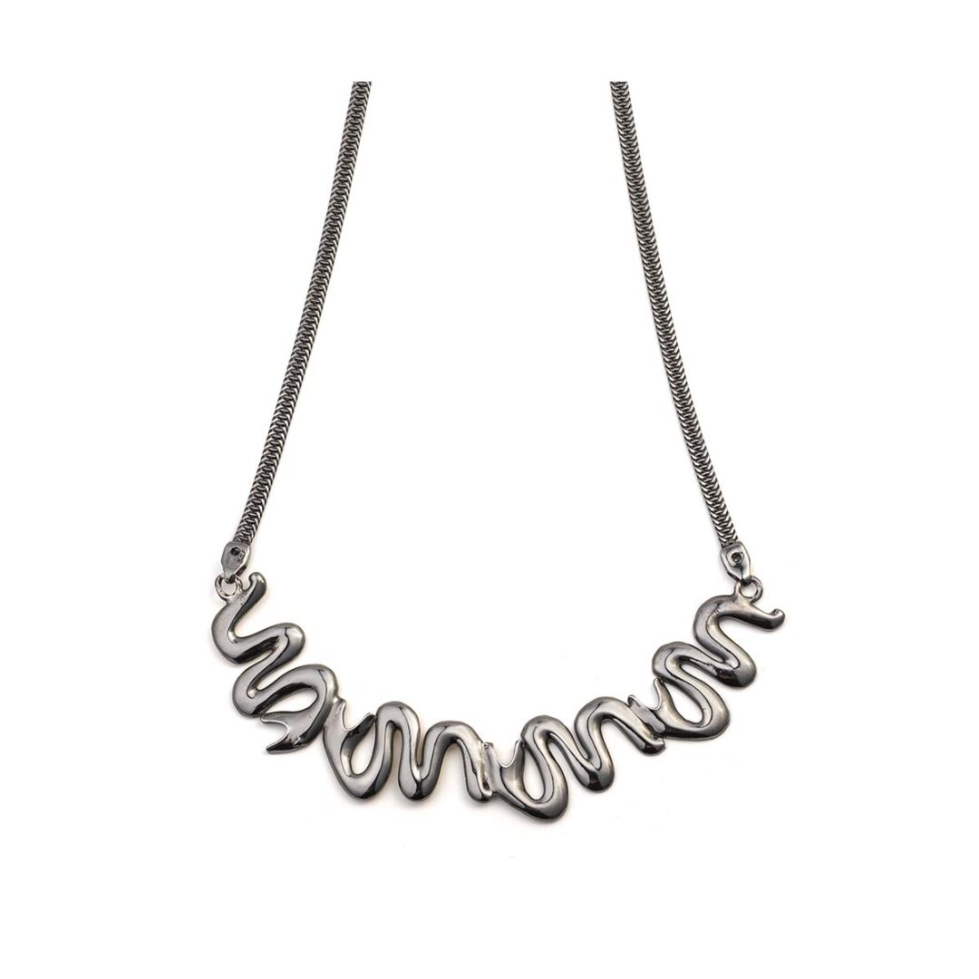 Snake Necklace - Sterling Silver