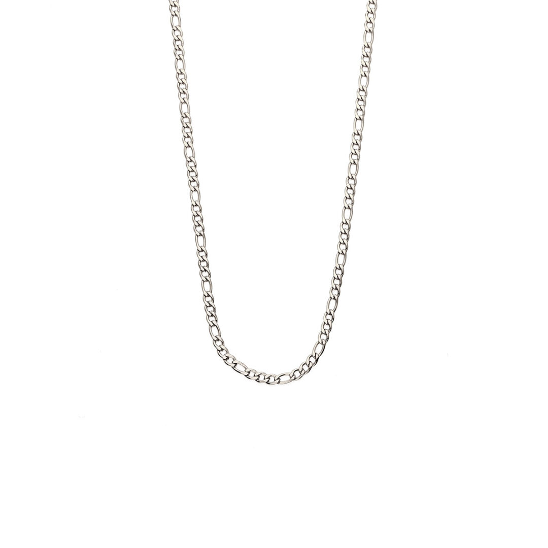 Figaro Chain in Stainless Steel and Gold Plated
