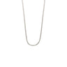 Snake Chain in Stainless Steel and Gold Plated — Silver