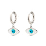 Evil Eye Earrings in Stainless Steel — Ciel