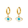 Lucky Eye Earrings in Stainless Steel — Ciel