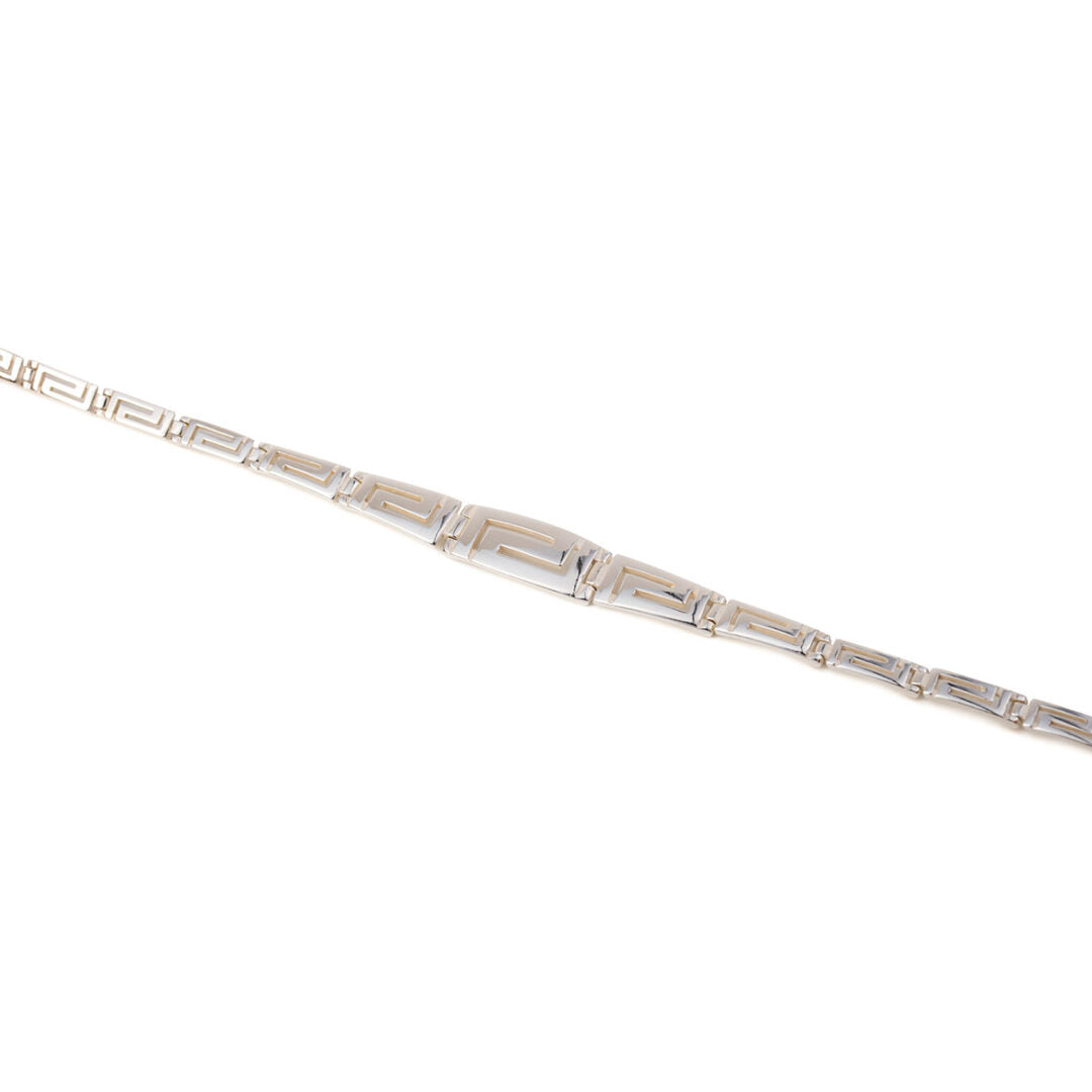 Meander Link Bracelet – 925 Sterling Silver