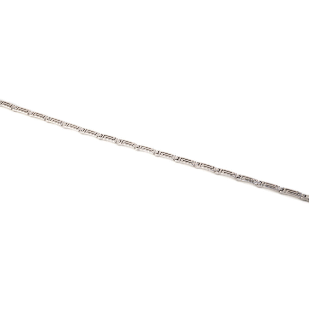 Meander Link Bracelet – 925 Sterling Silver