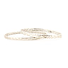 Βραχιόλι Bangle Μαίανδρος - Ασήμι 925 Επιχρυσωμένο — Ασημί