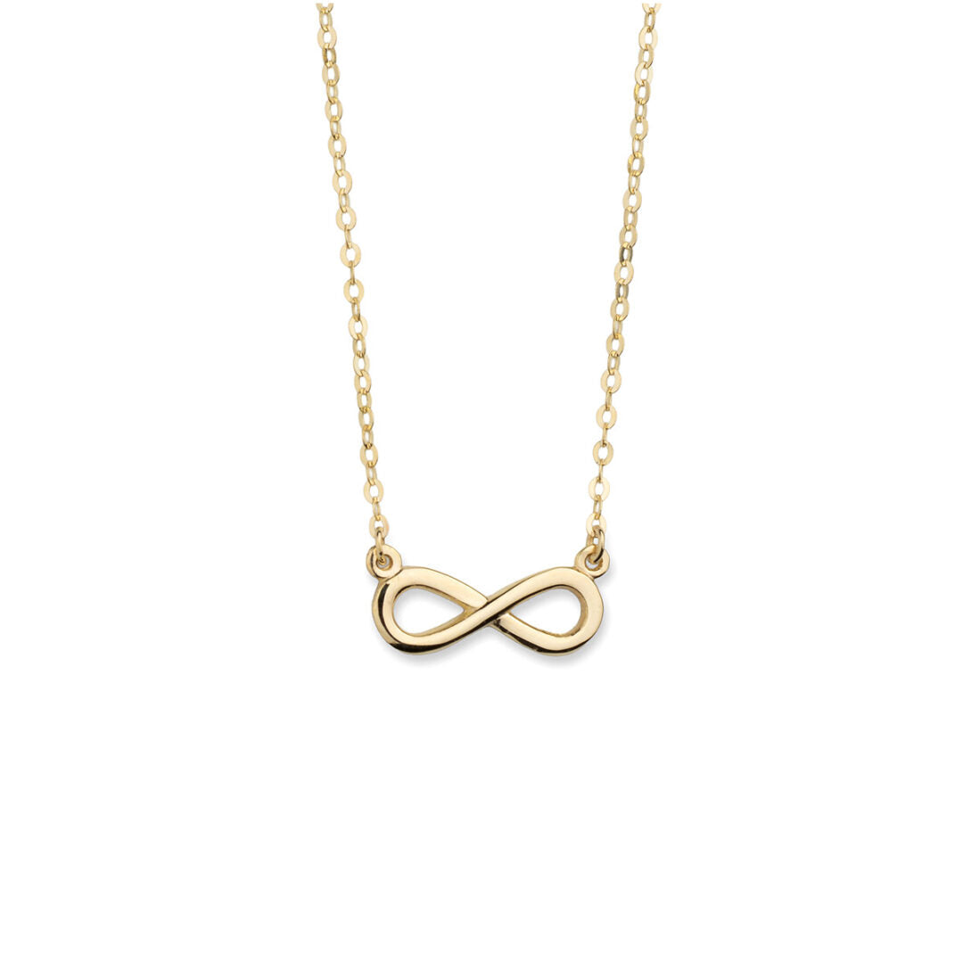 Infinity Necklace - 14k Gold