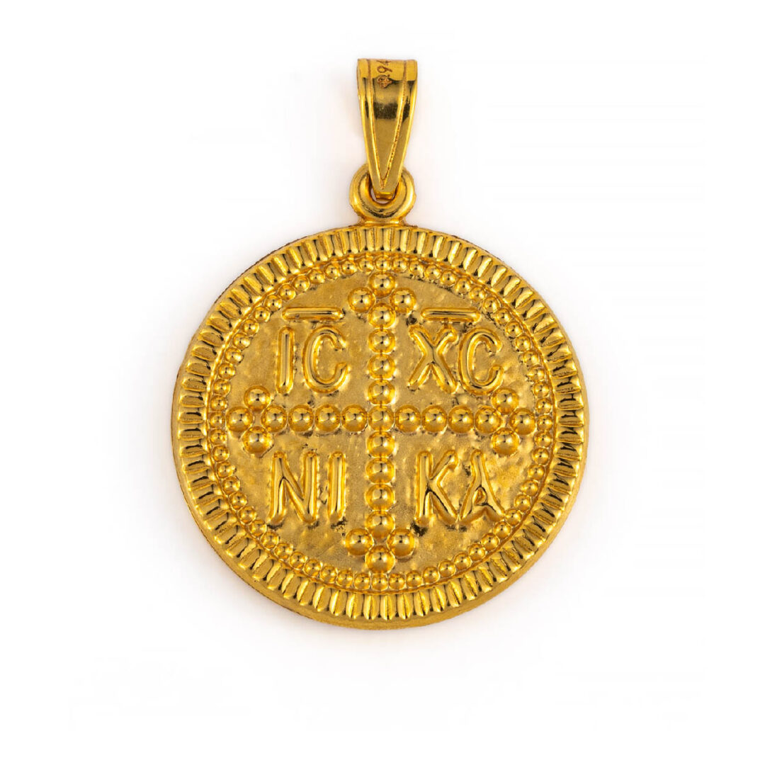 Constantinato Pendant in 14K Yellow Gold