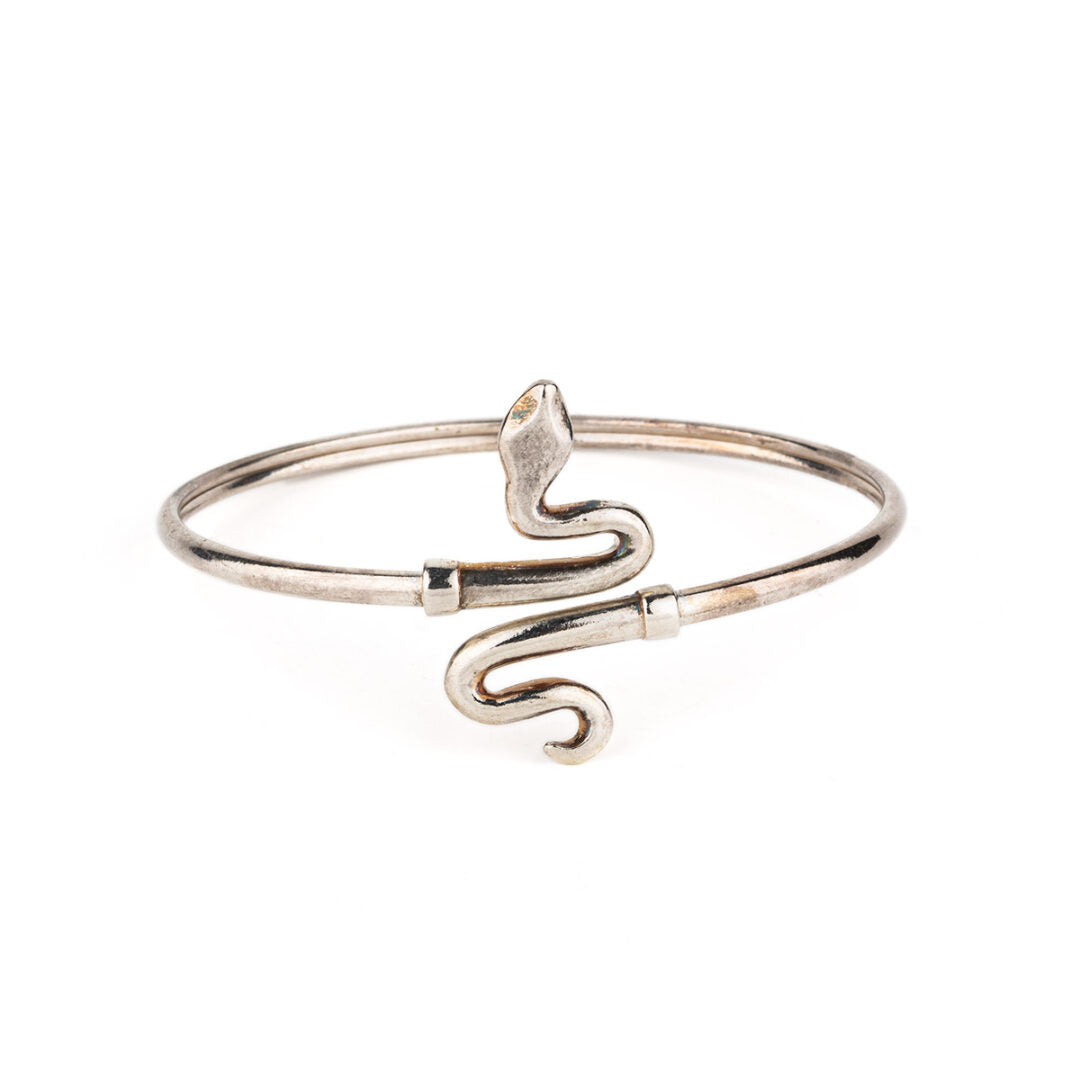 Snake Cuff Bracelet – 925 Sterling Silver