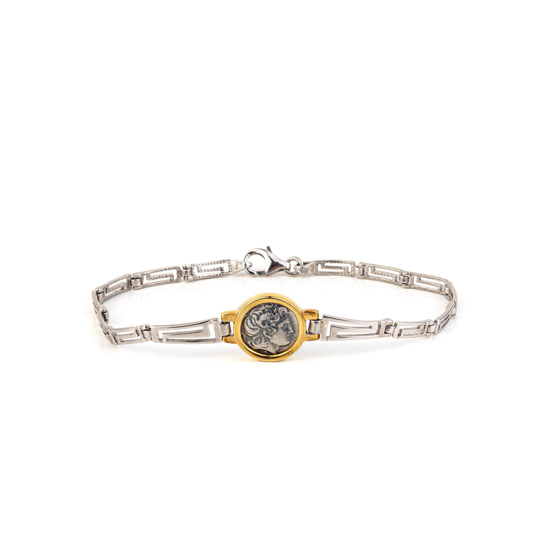 Alexander the Great Coin Bracelet