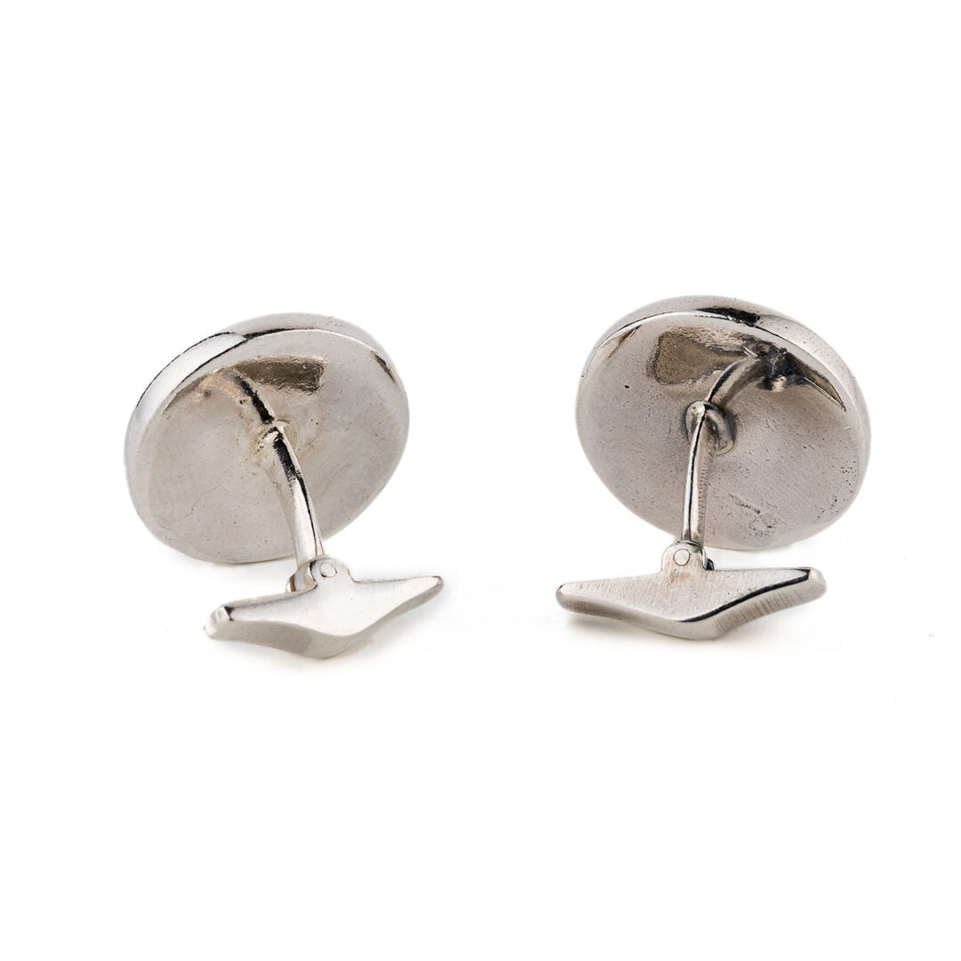 Athena Chalinitis Coin Cufflinks – 925 Sterling Silver