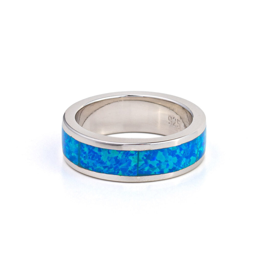 Opal Ring – 925 Sterling Silver