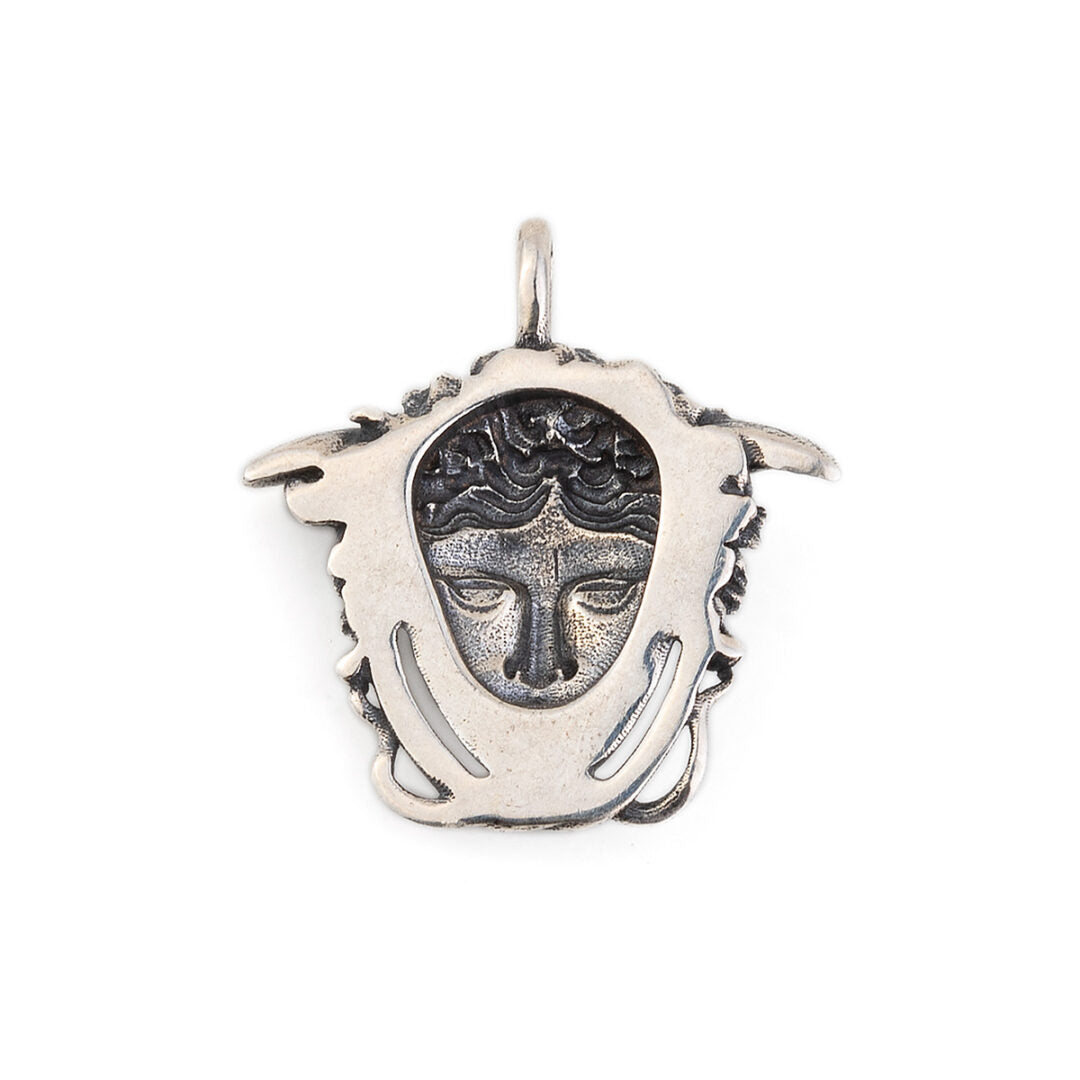 Medusa Pendant - Sterling Silver