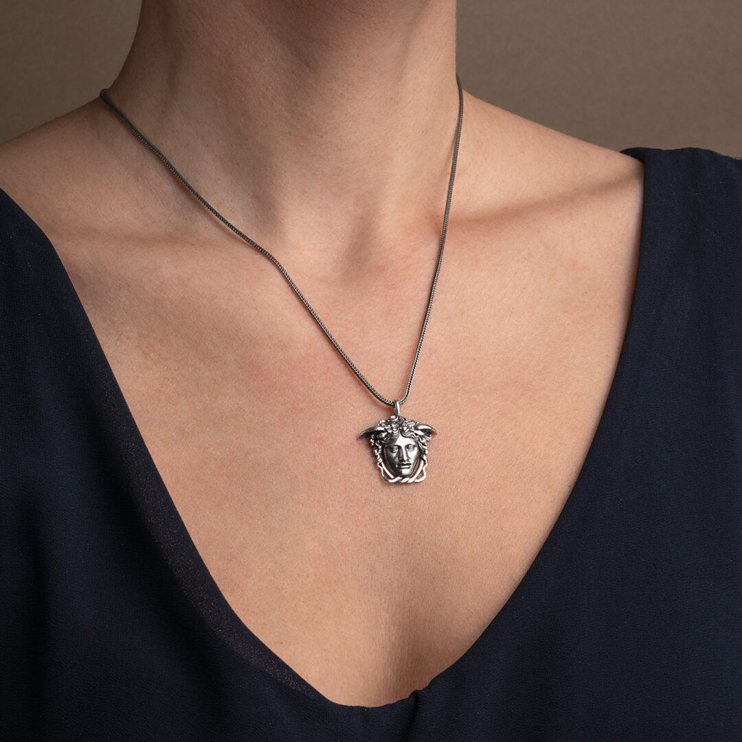 Medusa Pendant - Sterling Silver