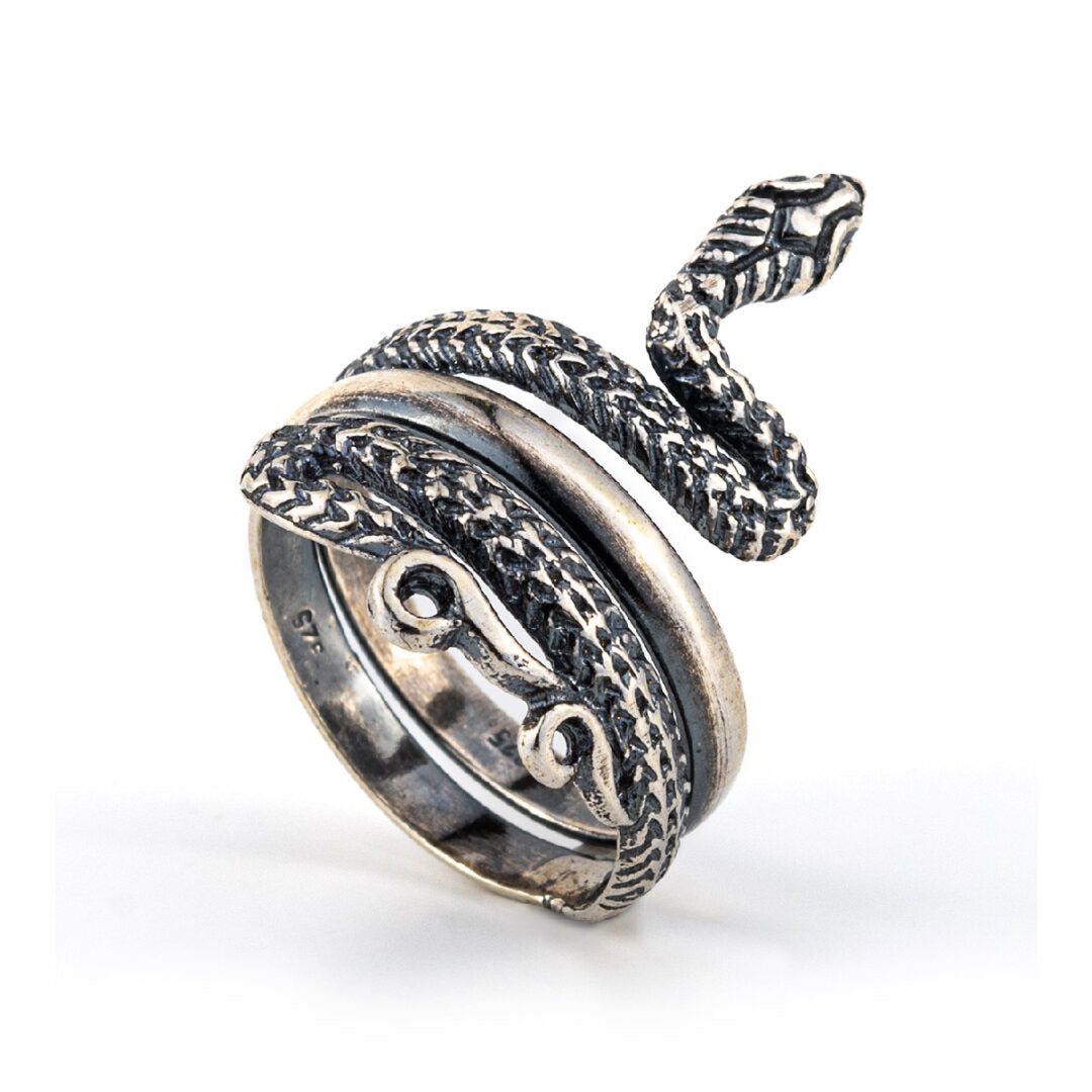 Snake Ring - 925 Sterling Silver