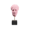 Mask of Hygeia – Greek Goddess of Health Sculpture — Pink