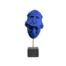 Mask of Athena – Greek Goddess of Wisdom Decorative Sculpture — Purple